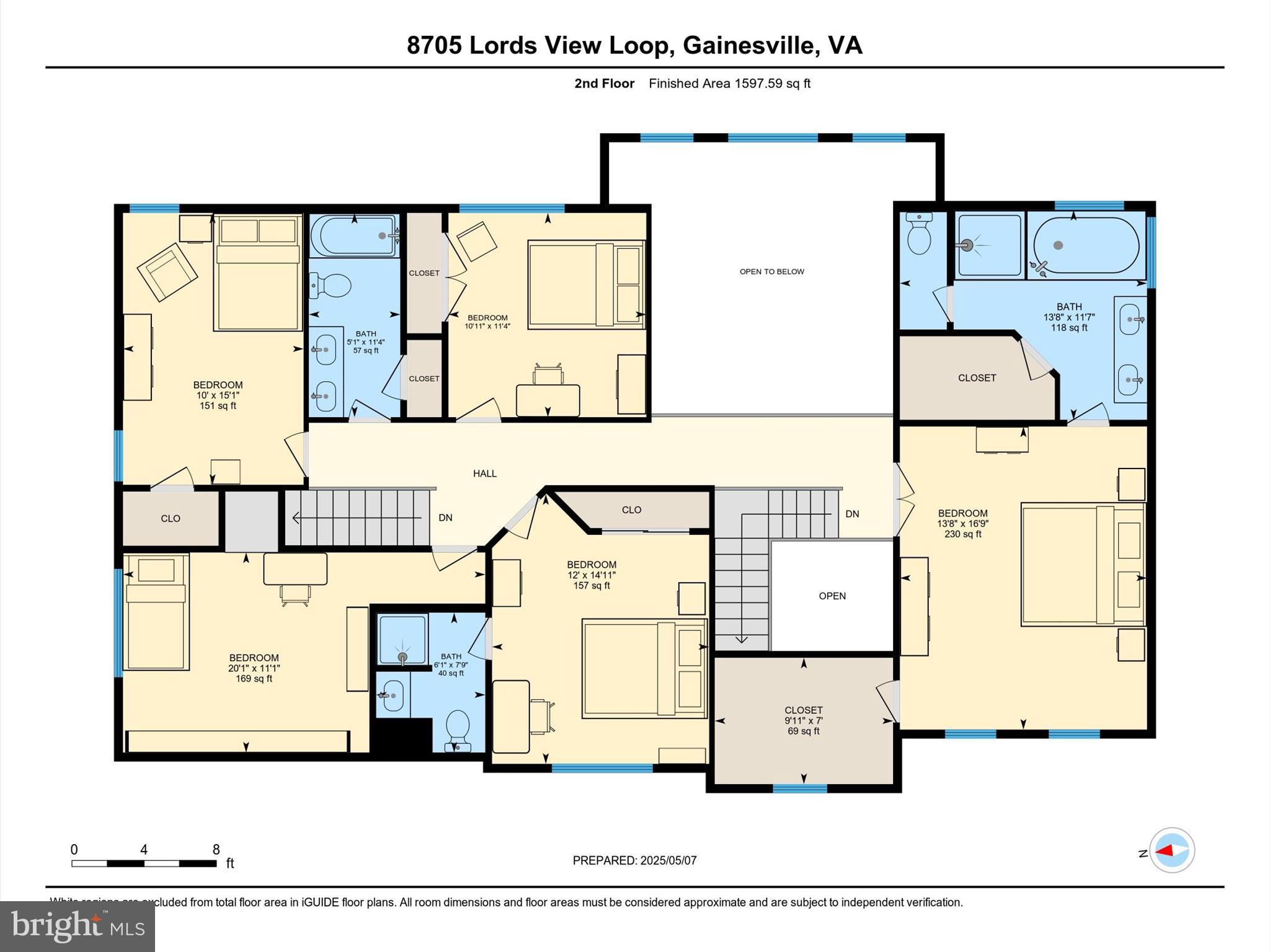 8705 Lords View Loop Gainesville, VA 20155 - Photo 48 of 58 2nd Floor