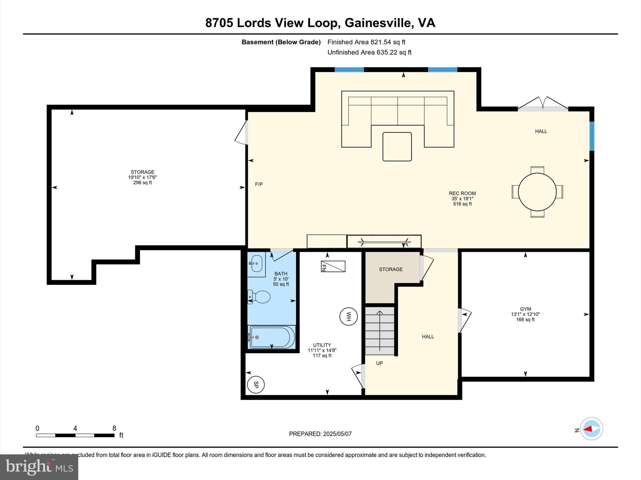 8705 Lords View Loop Gainesville, VA 20155 - Photo 49 of 58 Basement