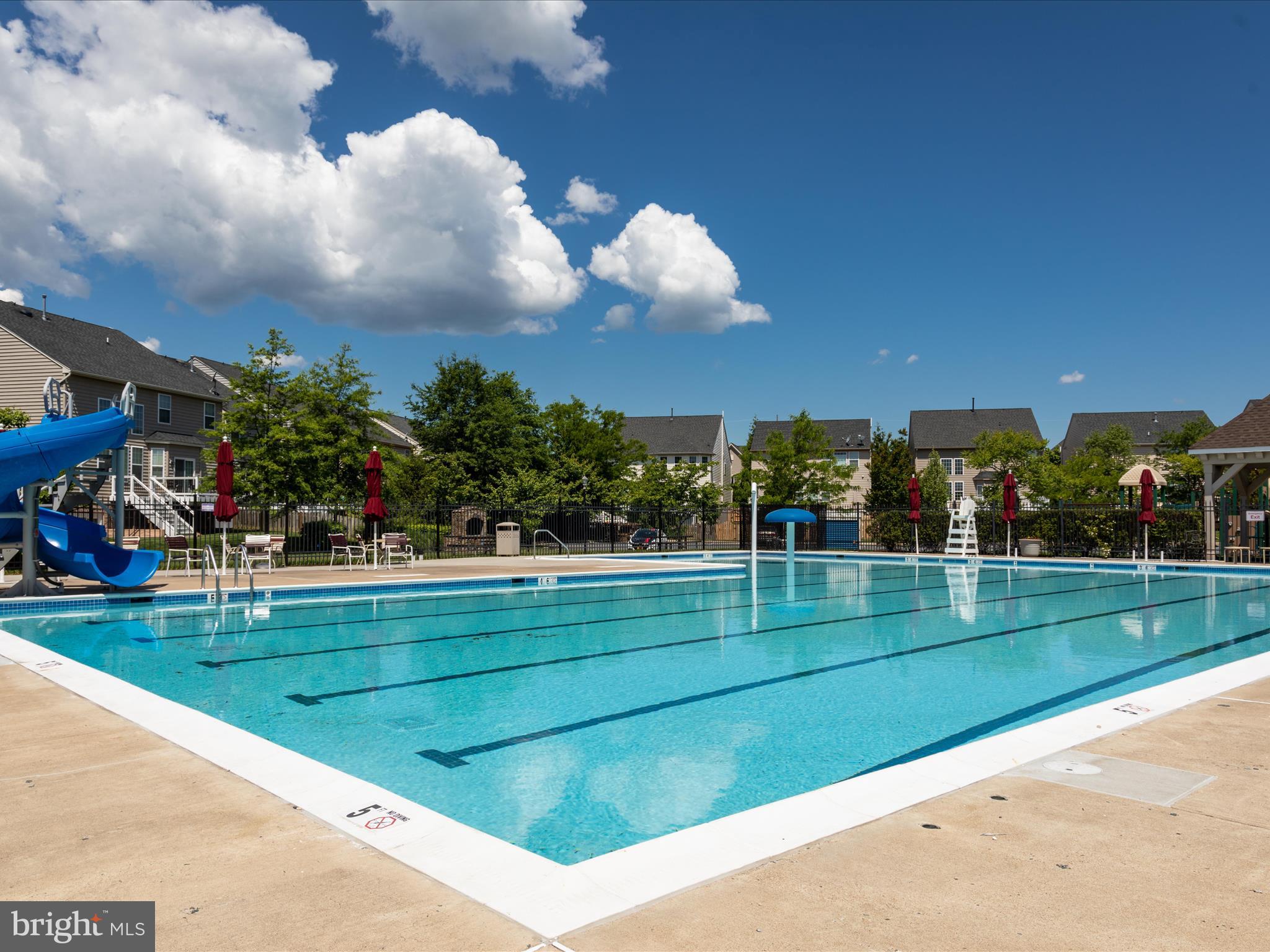 8705 Lords View Loop Gainesville, VA 20155 - Photo 58 of 58 a view of an outdoor space and swimming pool