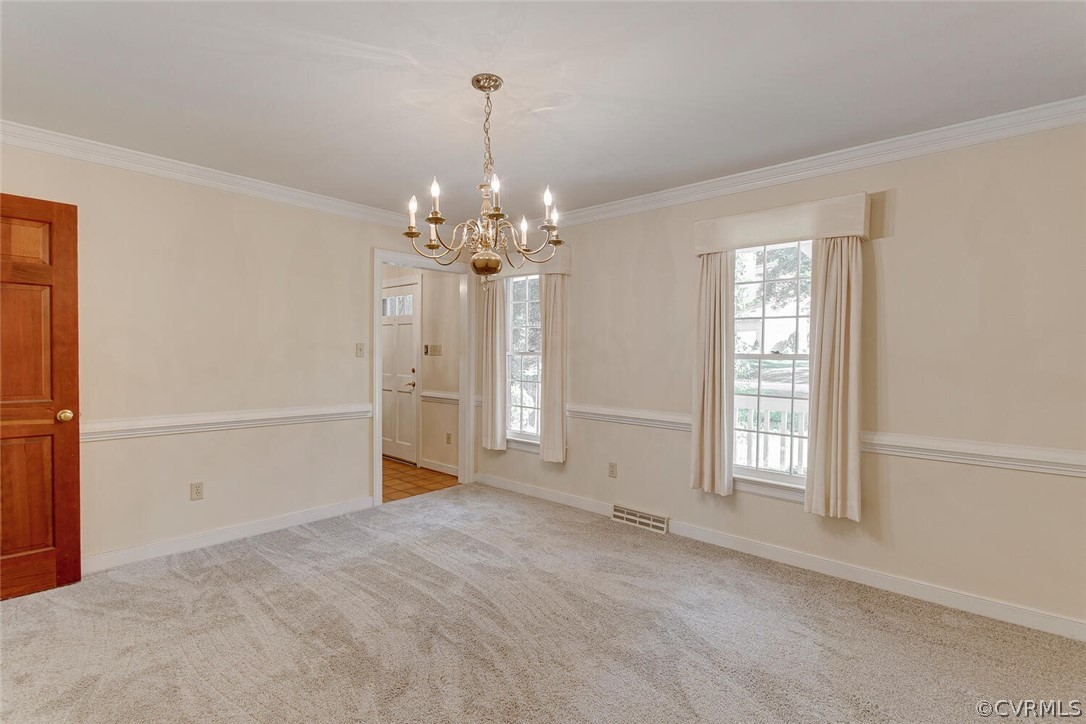 3414 Walkers Ferry Road Midlothian, VA 23112 - Photo 8 of 34 wooden floor in an empty room with a window