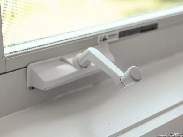 a close view of a room with shower