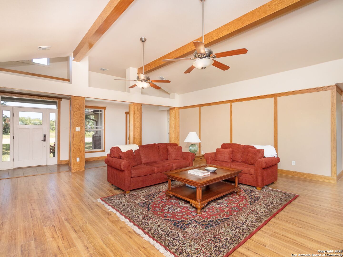800 Steapp Lane Mason, TX 76856 - Photo 3 of 47 a living room with furniture and wooden floor
