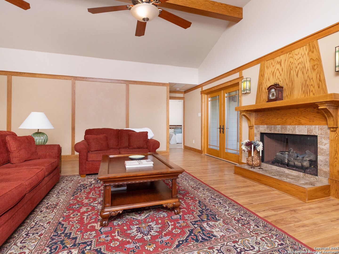 800 Steapp Lane Mason, TX 76856 - Photo 5 of 47 a living room with furniture and a fireplace