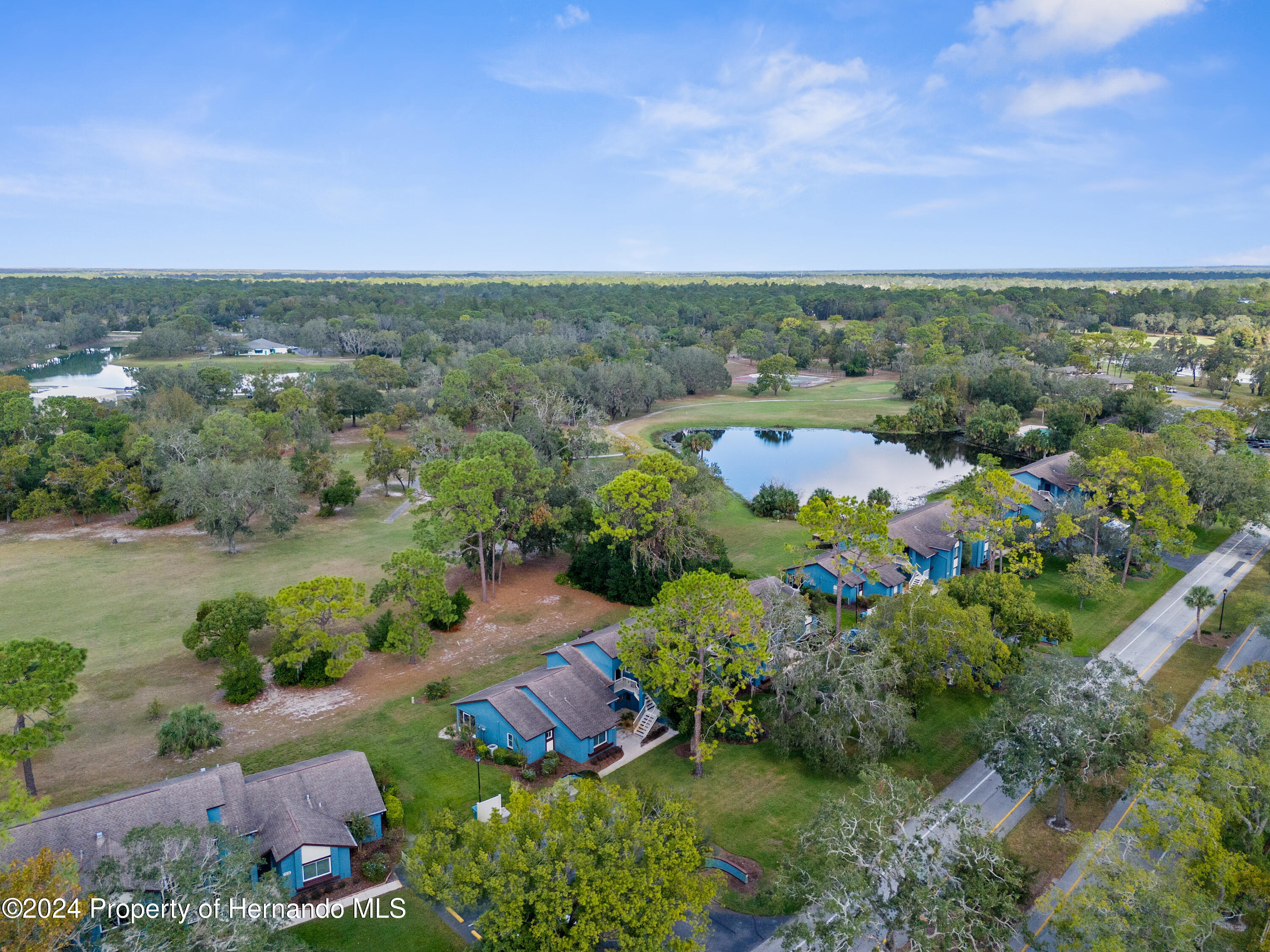 7566 St Andrews Boulevard Weeki Wachee, FL 34613 - Photo 37 of 38 an aerial view of multiple house with outdoor space