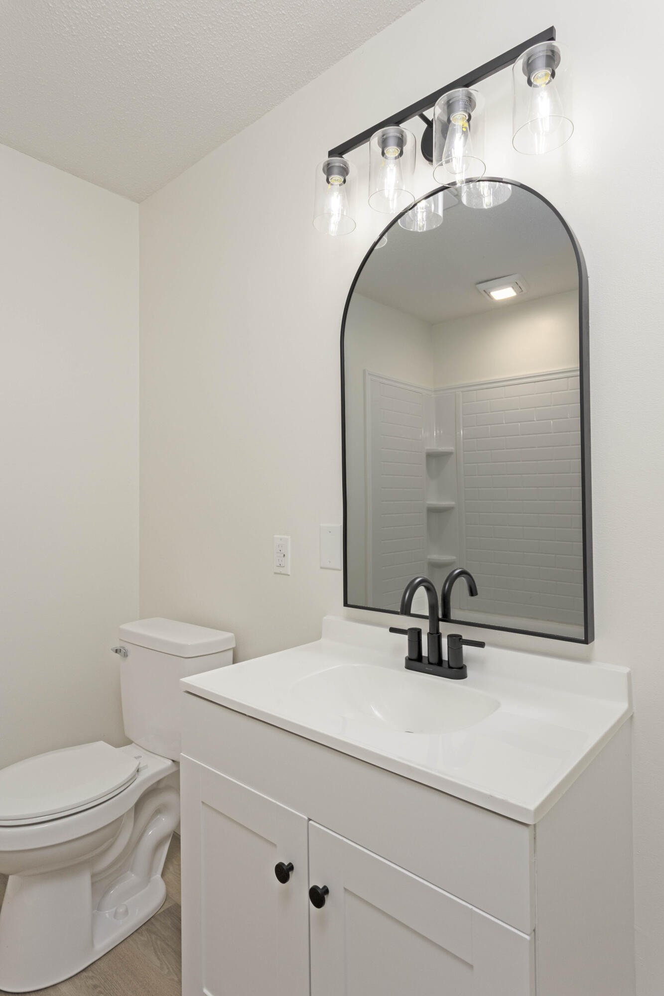 132 Walnut Street Spring City, TN 37381 - Photo 23 of 26 a bathroom with a sink a toilet and mirror