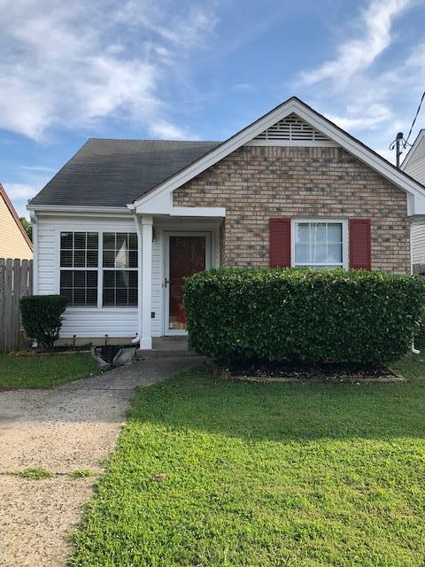 This home has a level lot and parking area in front of home.