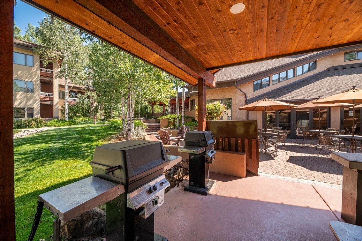 1875 Medicine Springs Road, Unit 4205 Steamboat Springs, CO 80487 - Photo 35 of 43 a view of outdoor space yard deck and patio