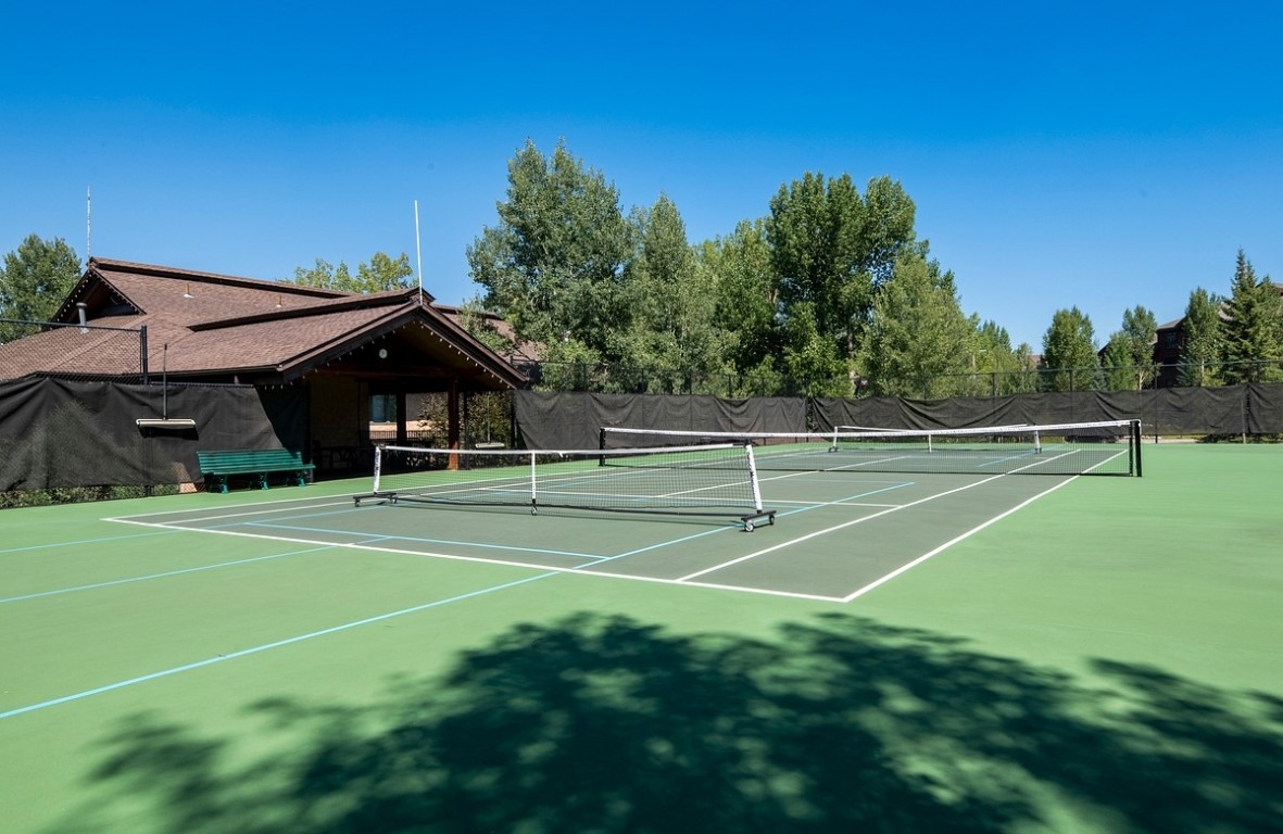 1875 Medicine Springs Road, Unit 4205 Steamboat Springs, CO 80487 - Photo 41 of 43 a view of a tennis court