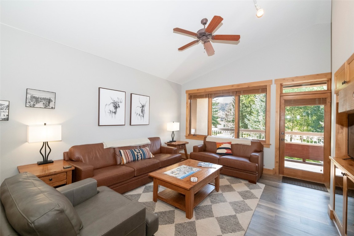 1875 Medicine Springs Road, Unit 4205 Steamboat Springs, CO 80487 - Photo 8 of 43 a living room with furniture and a window