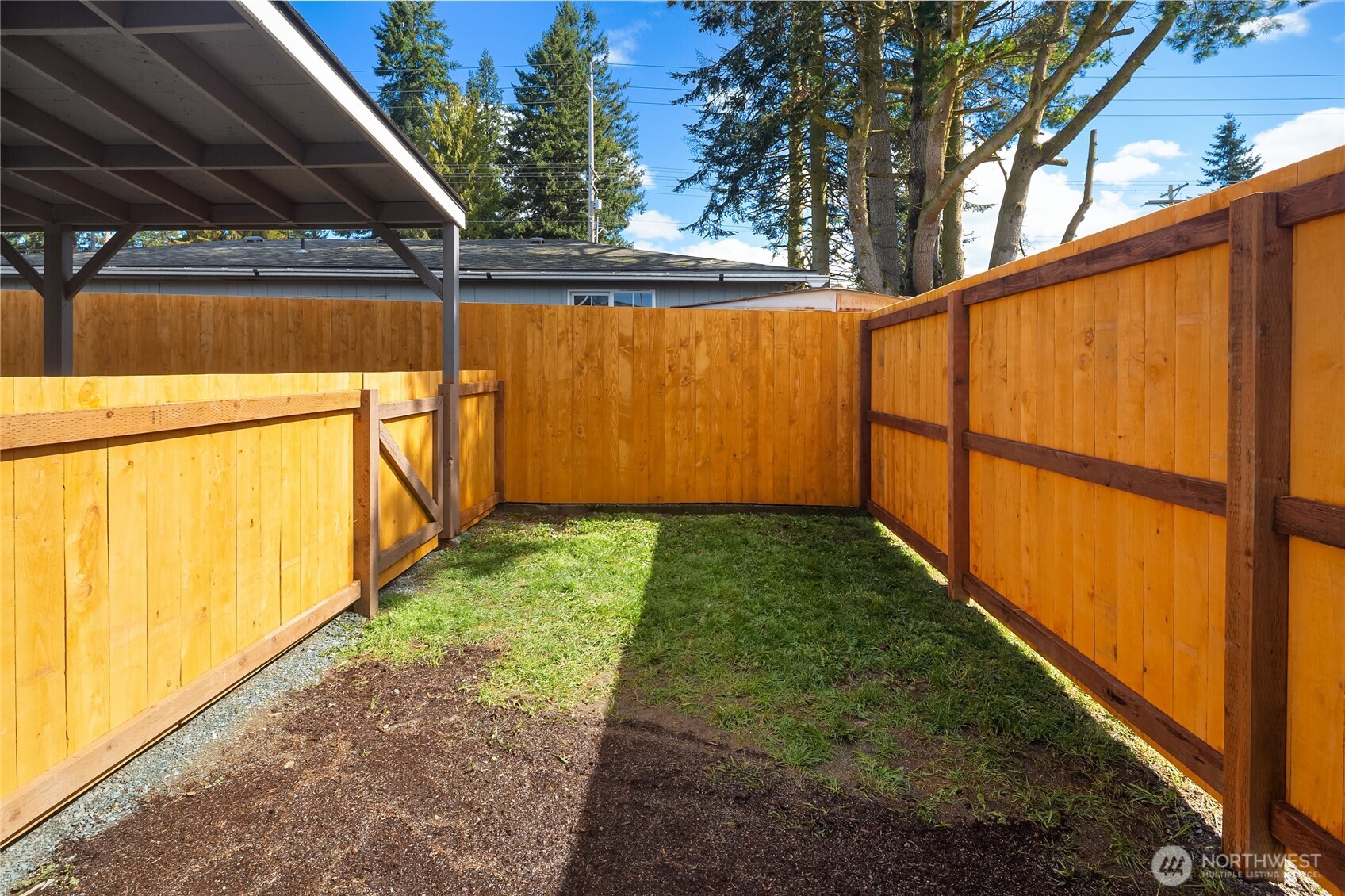 420 107th Place Southwest, Unit 1 Everett, WA 98204 - Photo 10 of 15 a view of a back yard