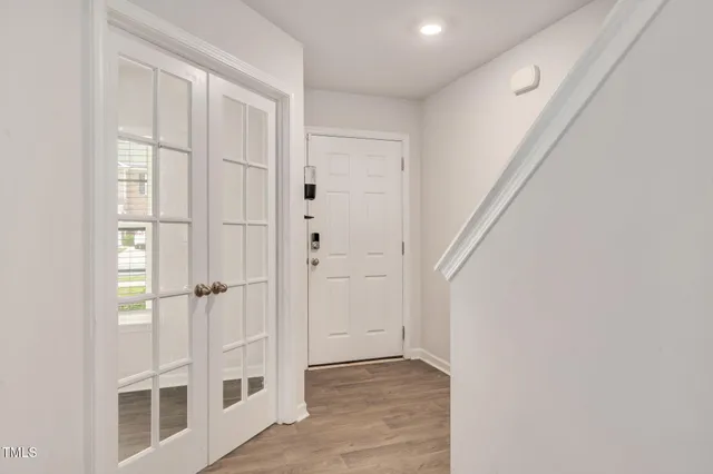 a picture of a wall with a white wall and a painting