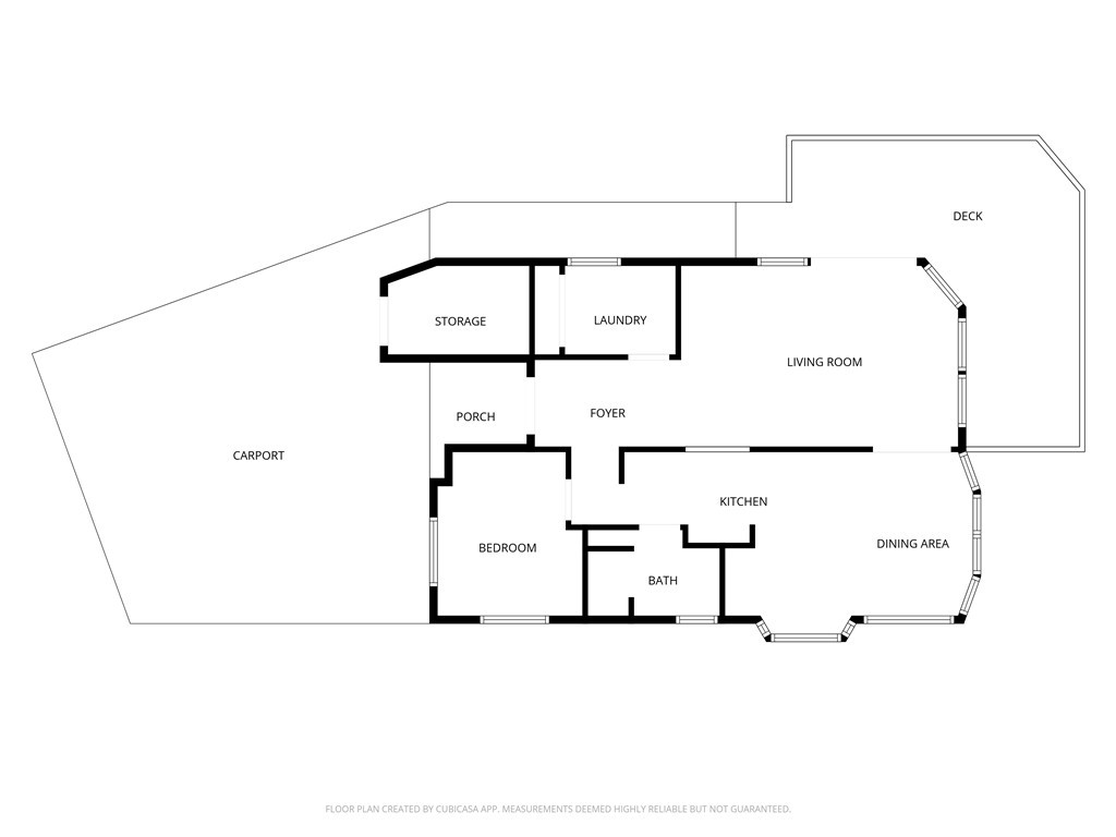 2000 Ramar Road, Unit 587 Bullhead City, AZ 86442 - Photo 79 of 79 View of home floor plan and deck layout