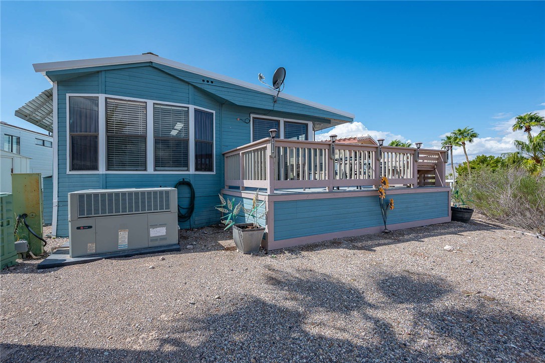 2000 Ramar Road, Unit 587 Bullhead City, AZ 86442 - Photo 51 of 79 View of front of property with a deck