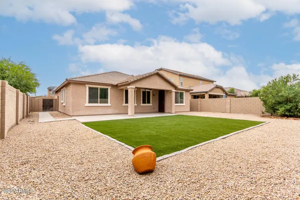 a view of outdoor space yard and garage