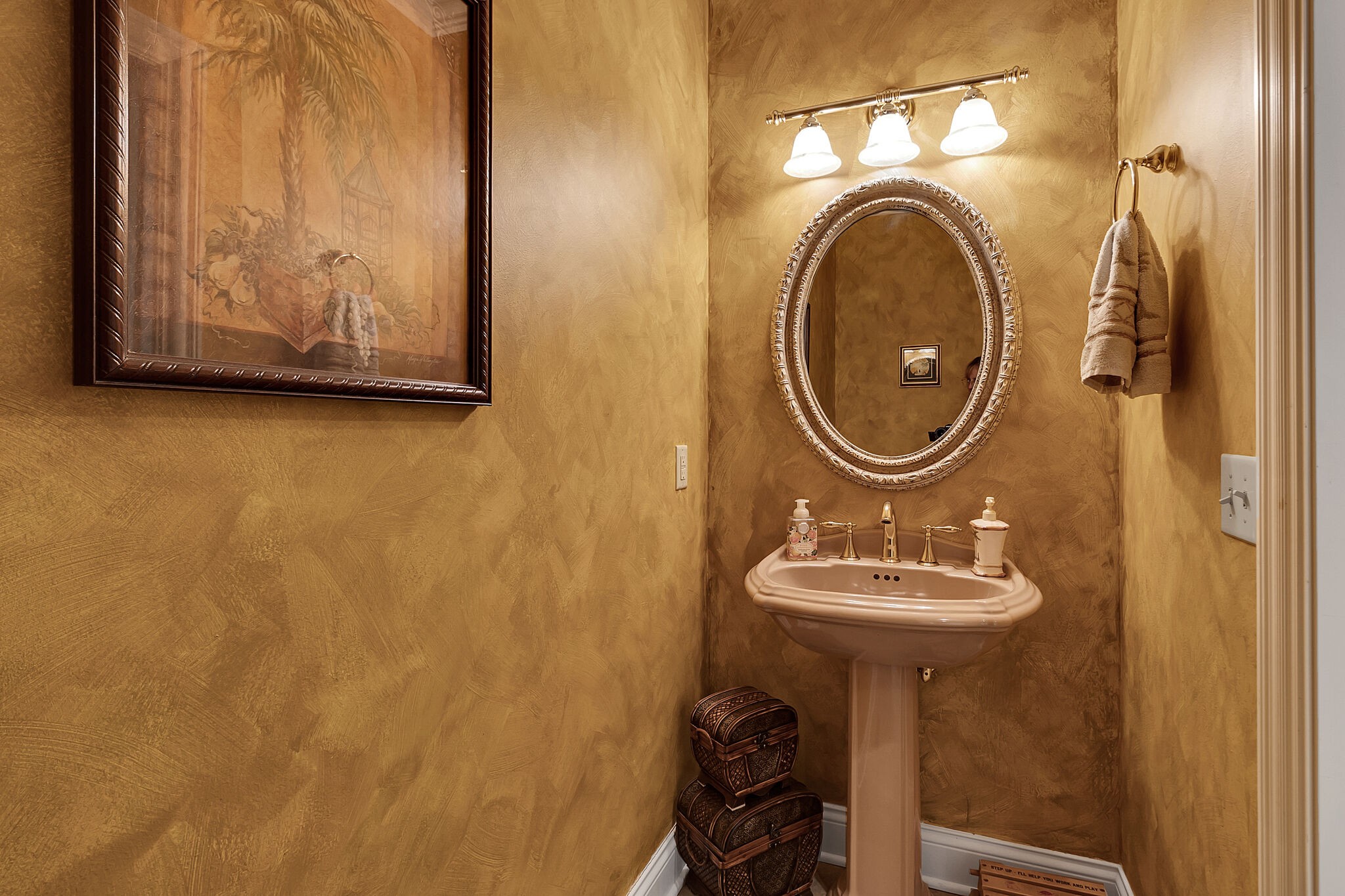 3555 Coble Road Lewisburg, TN 37091 - Photo 23 of 45 a bathroom with a sink and a mirror