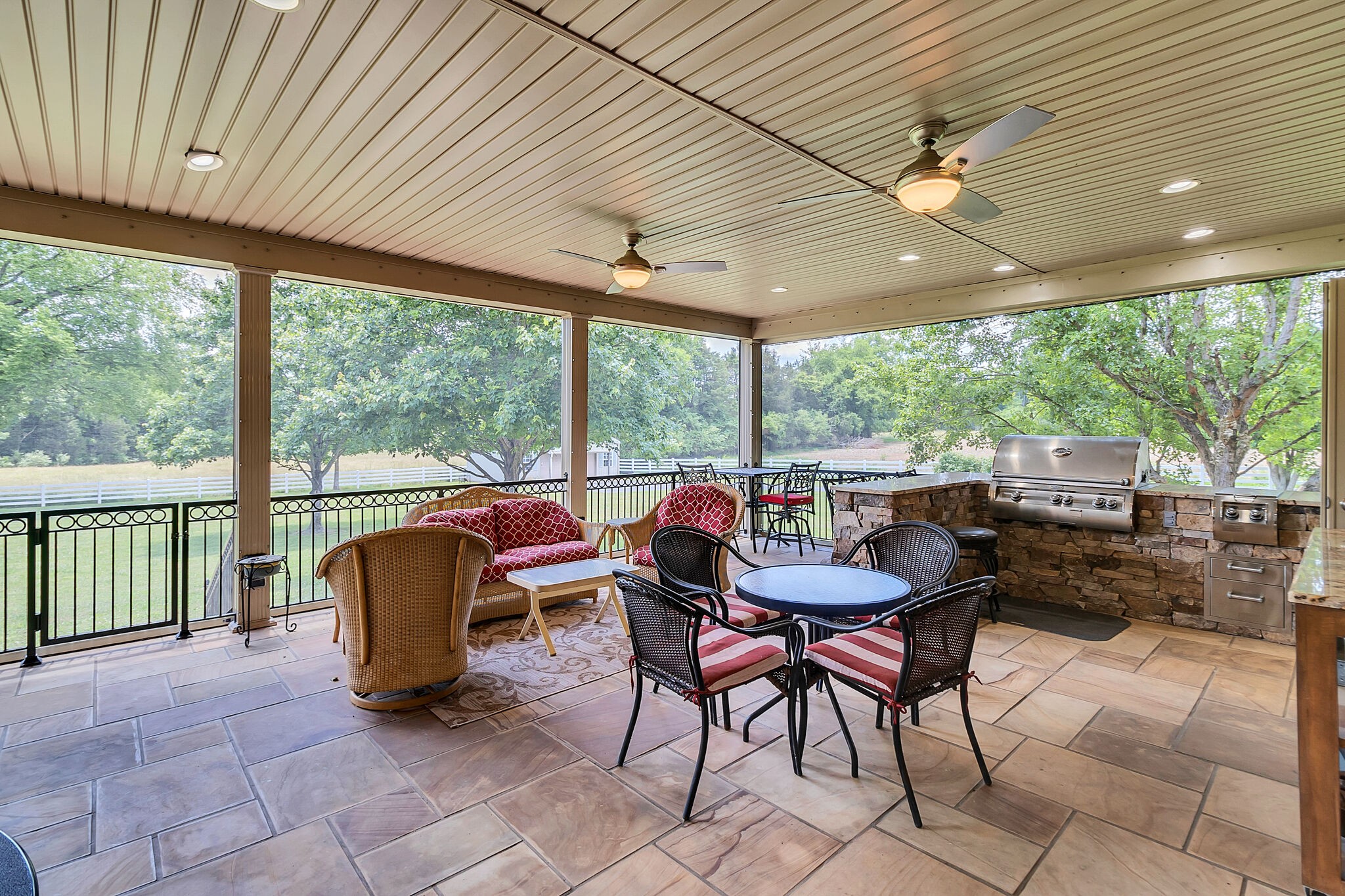 3555 Coble Road Lewisburg, TN 37091 - Photo 36 of 45 a dining room with furniture and a floor to ceiling window