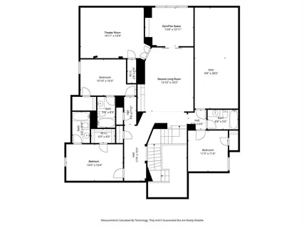 a picture of a floor plan