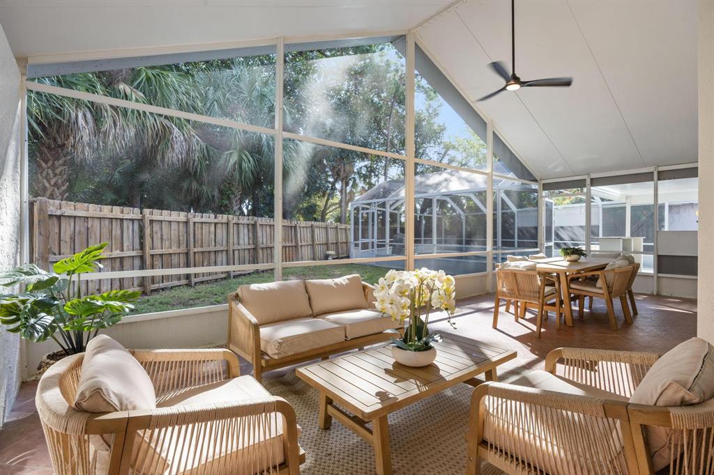 8330 Bermuda Sound Way Boynton Beach, FL 33436 - Photo 22 of 52 a roof deck with couches and potted plants
