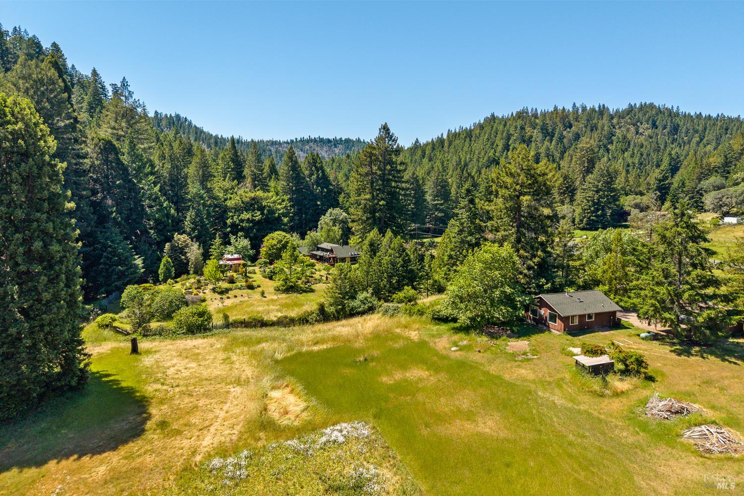 31501 Comptche Ukiah Road Comptche, CA 95427 - Photo 60 of 85 Aerial