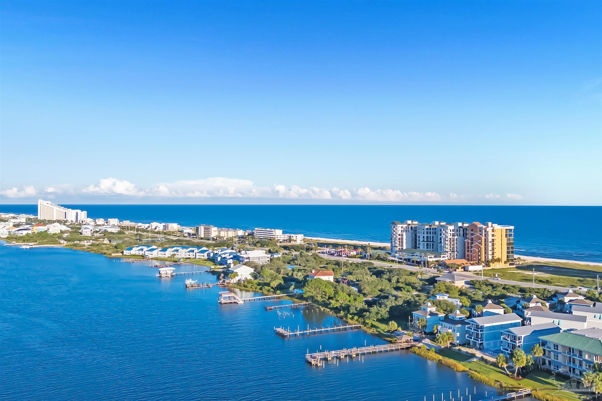 16547 Perdido Key Drive, Unit E501 Pensacola, FL 32507 - Photo 57 of 63 a view of a city with an ocean view
