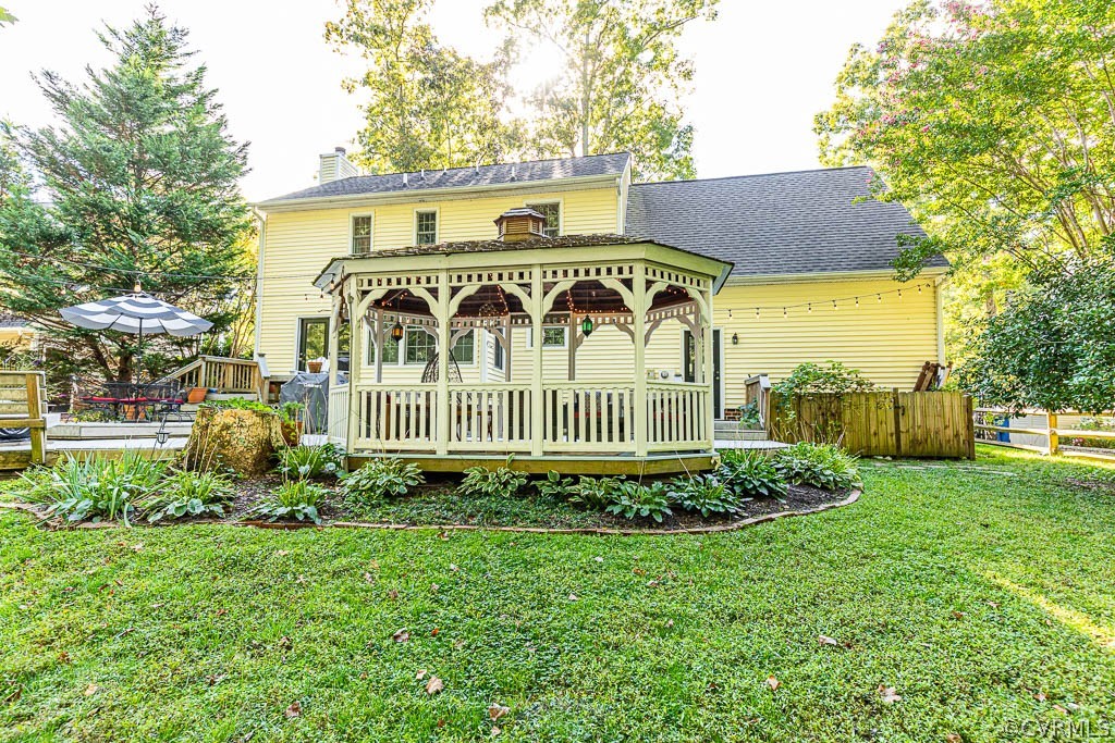 5421 Standing Oak Road Midlothian, VA 23112 - Photo 44 of 50 a view of a back yard of the house