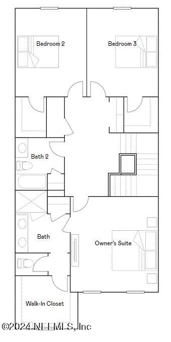 42 Hogan Court St. Augustine, FL 32092 - Photo 83 of 83 Wigeon Floor plan 2nd floor