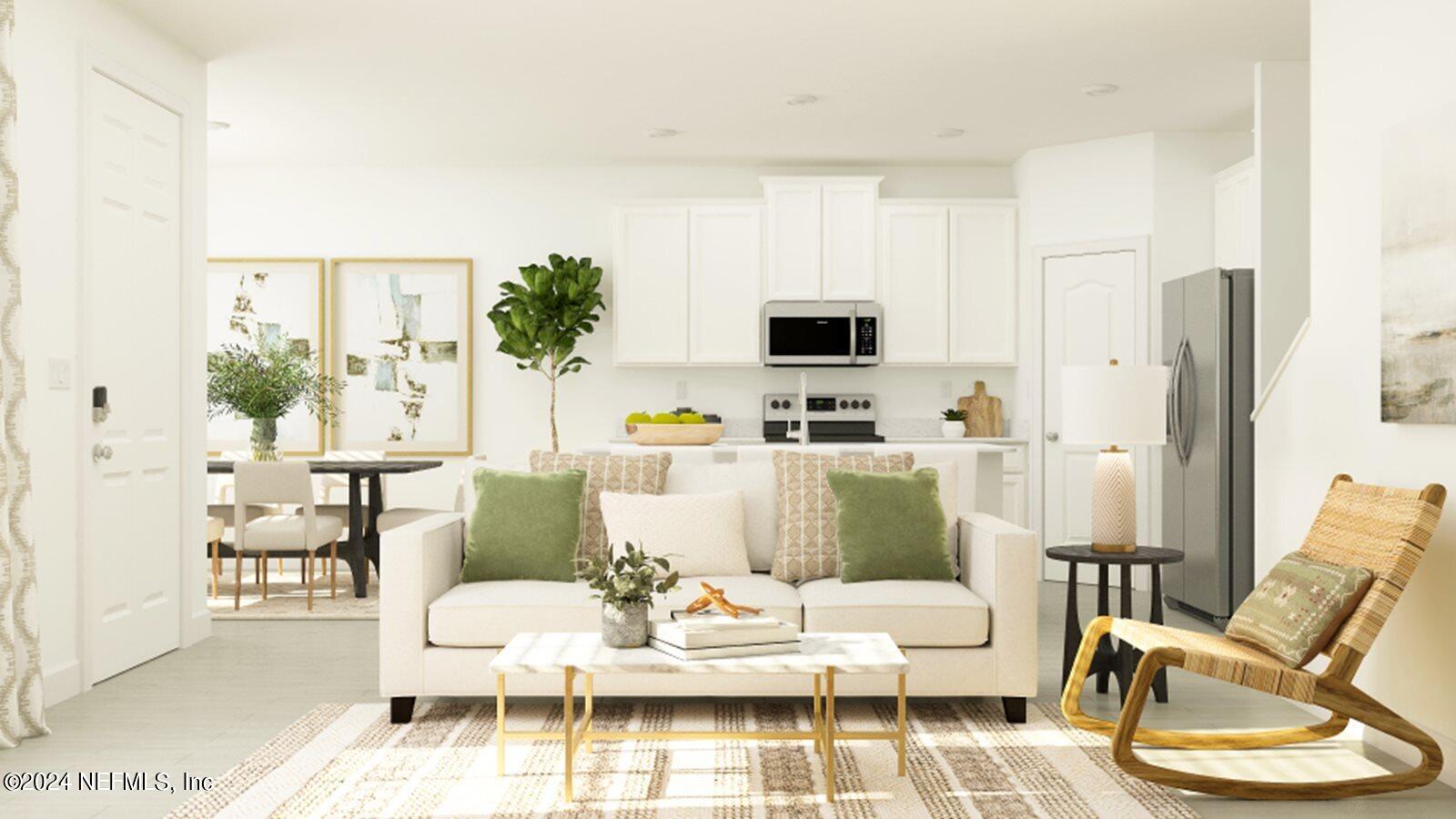 42 Hogan Court St. Augustine, FL 32092 - Photo 4 of 83 JAX_1821_Rend_Wigeon_LivingRoom_1of2_F1_