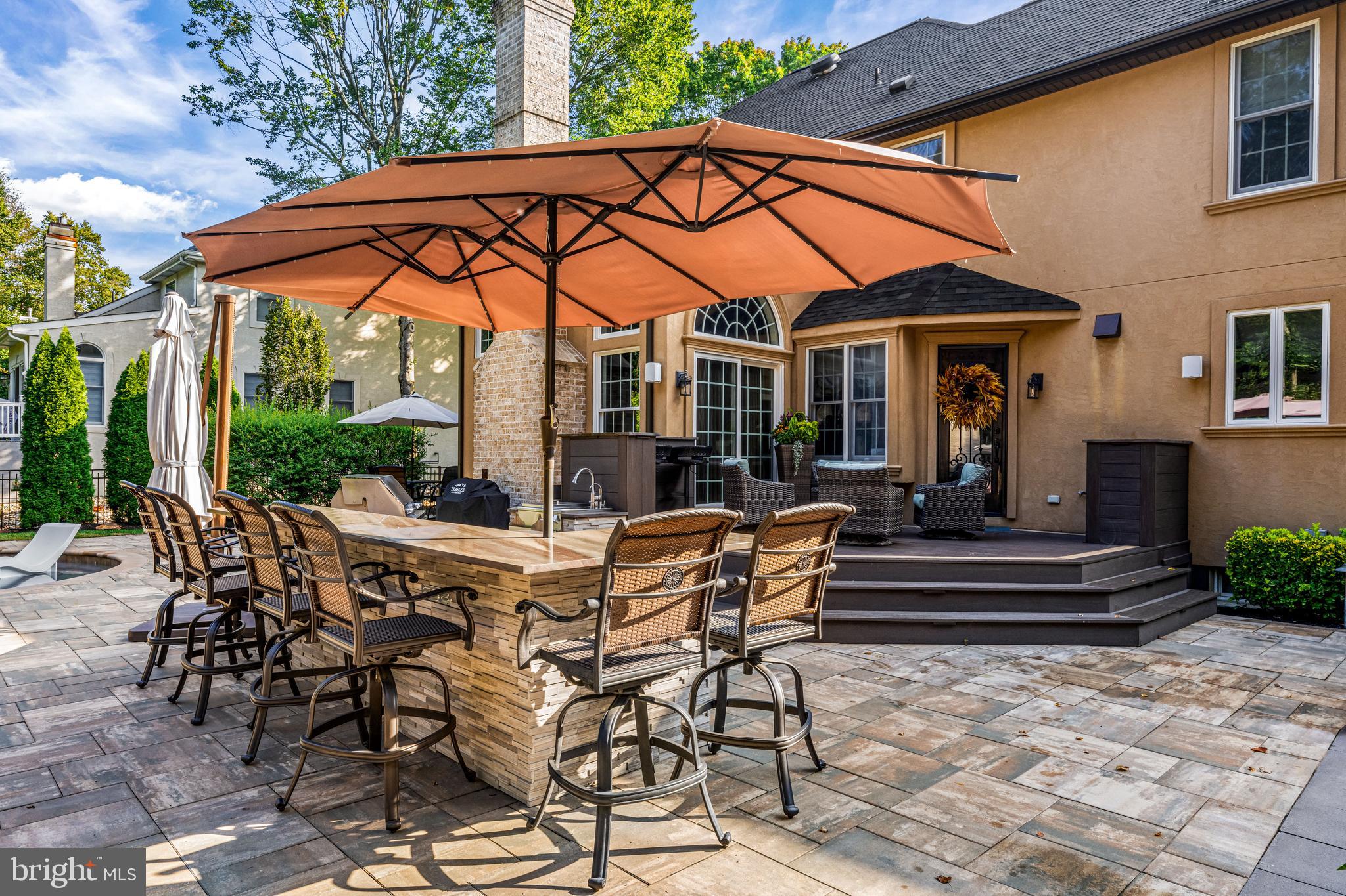53 Stanwyck Road Mount Laurel, NJ 08054 - Photo 79 of 85 a view of a dinning table and chairs in patio
