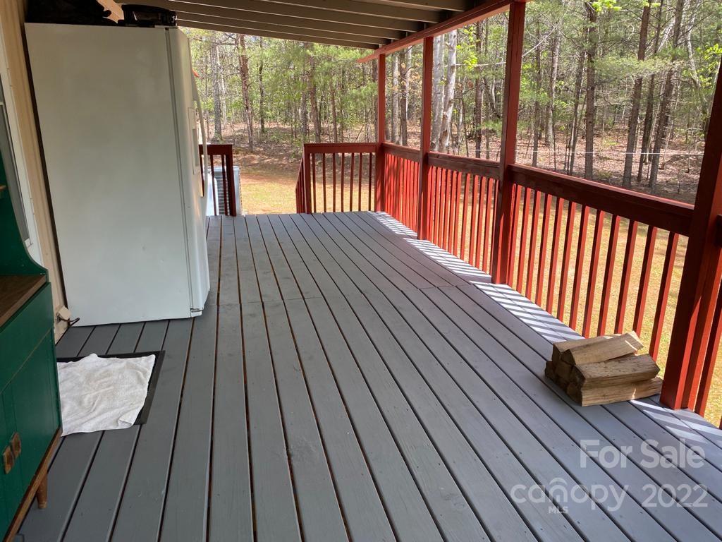 278 Pipers Neck Rutherfordton, NC 28139 - Photo 39 of 42 a view of balcony with wooden floor