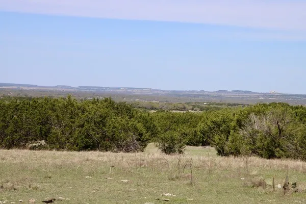 a view of an outdoor space and mountain view