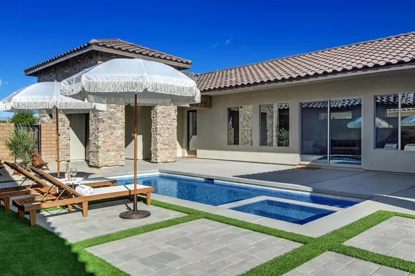 a front view of a house with porch