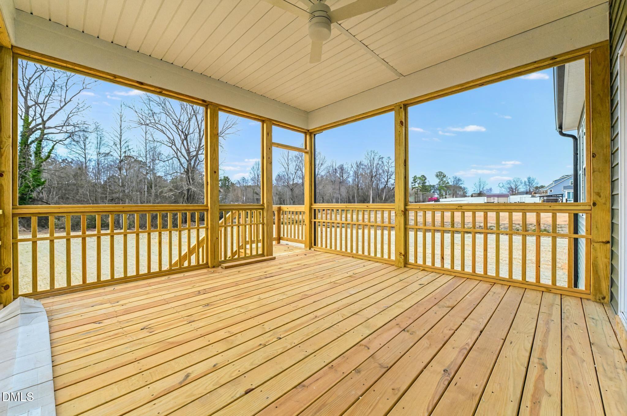 72 South Bream Court Angier, NC 27501 - Photo 40 of 44 a view of wooden deck