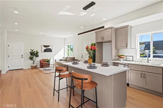 a living room with furniture flowerpot and a rug