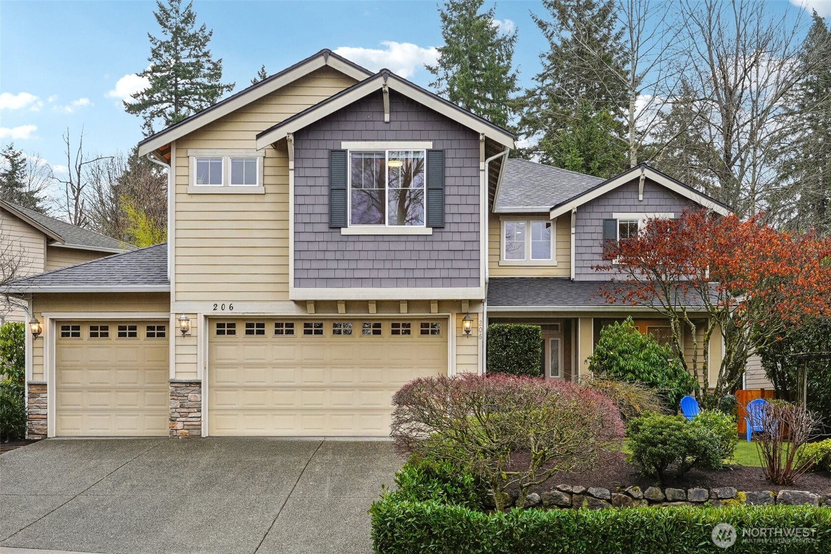 206 Pasco Drive Northeast Renton, WA 98059 - Photo 2 of 40 a view of a house with a yard and potted plants