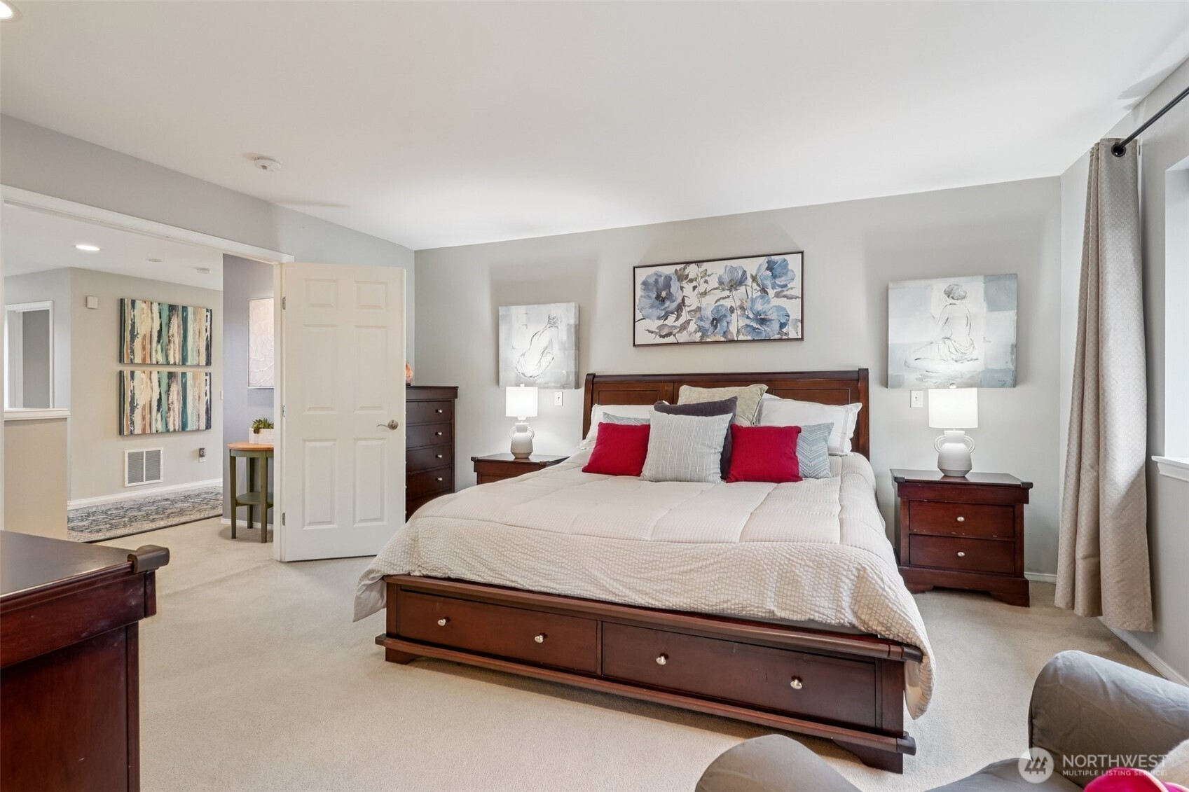 206 Pasco Drive Northeast Renton, WA 98059 - Photo 21 of 40 a bedroom with a bed and window