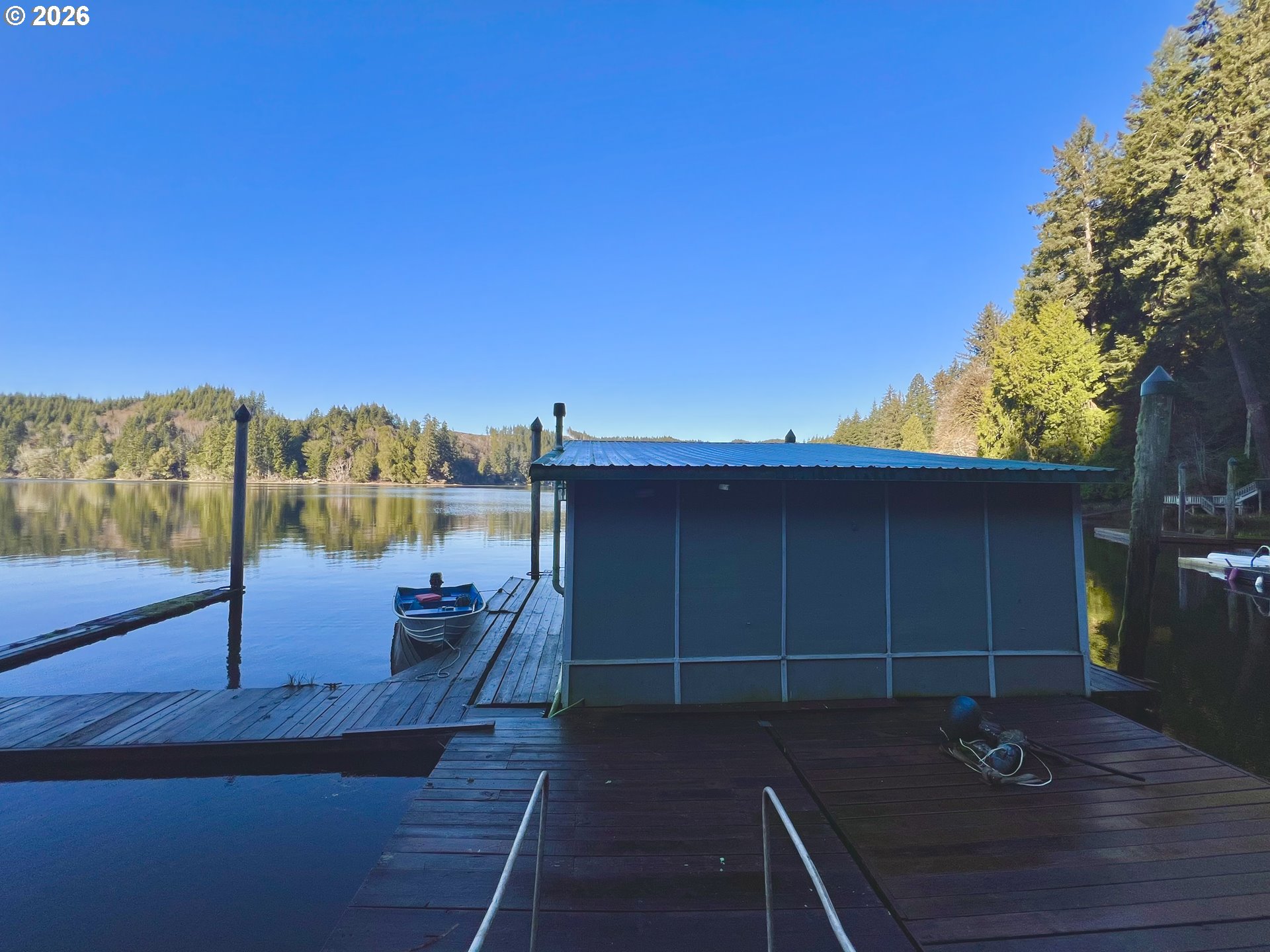 515 North Tenmile Lakeside, OR 97449 - Photo 16 of 20 a terrace with outdoor seating
