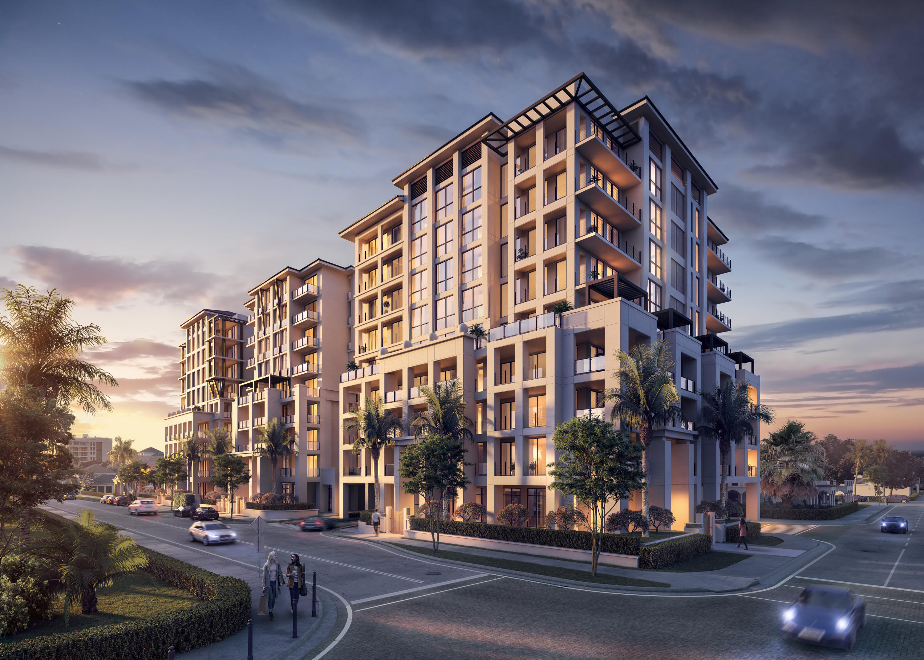 475 East Royal Palm Road, Unit 701 Boca Raton, FL 33432 - Photo 13 of 14 RPR - Dusk Rendering - Brand New