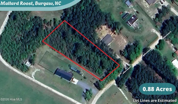 $40,000 | Lot 20 Mallard Roost Drive, Burgaw, NC 28425