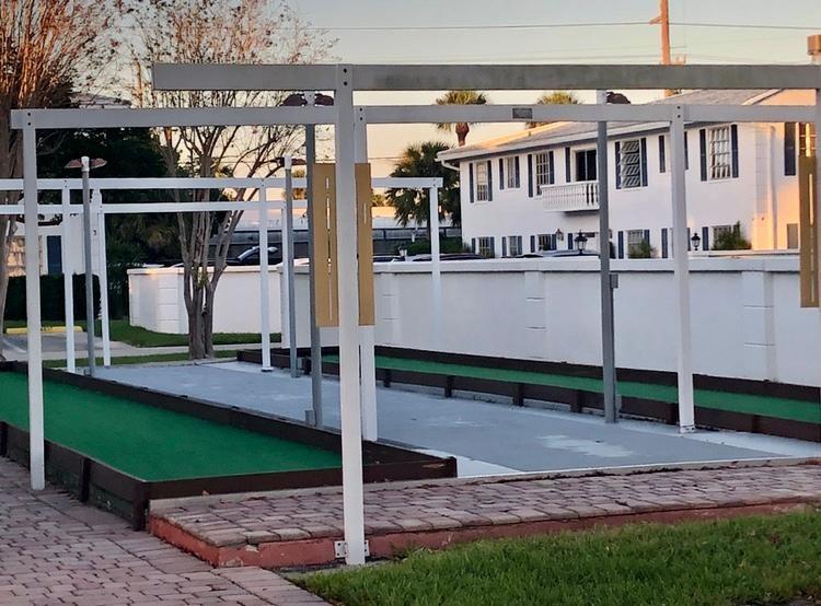 2151 Northeast 68th Street, Unit 226 Fort Lauderdale, FL 33308 - Photo 47 of 49 a view of a house with backyard and porch