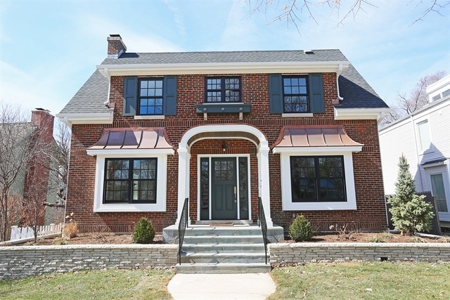 116 South Adams Street Hinsdale, IL 60521 - Photo 1 of 25 a front view of a house with a yard