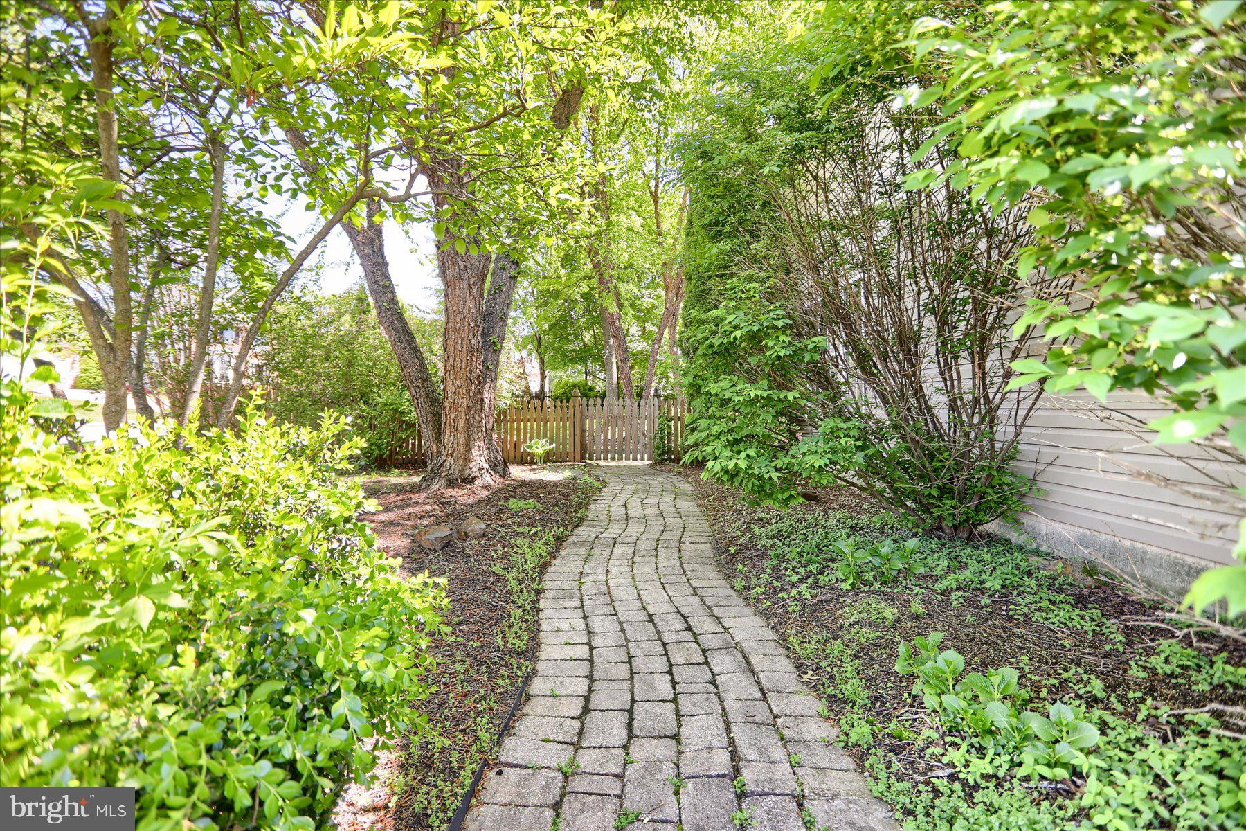 631 Prestwick Trail Bel Air, MD 21014 - Photo 58 of 64 a view of a pathway covered with plants