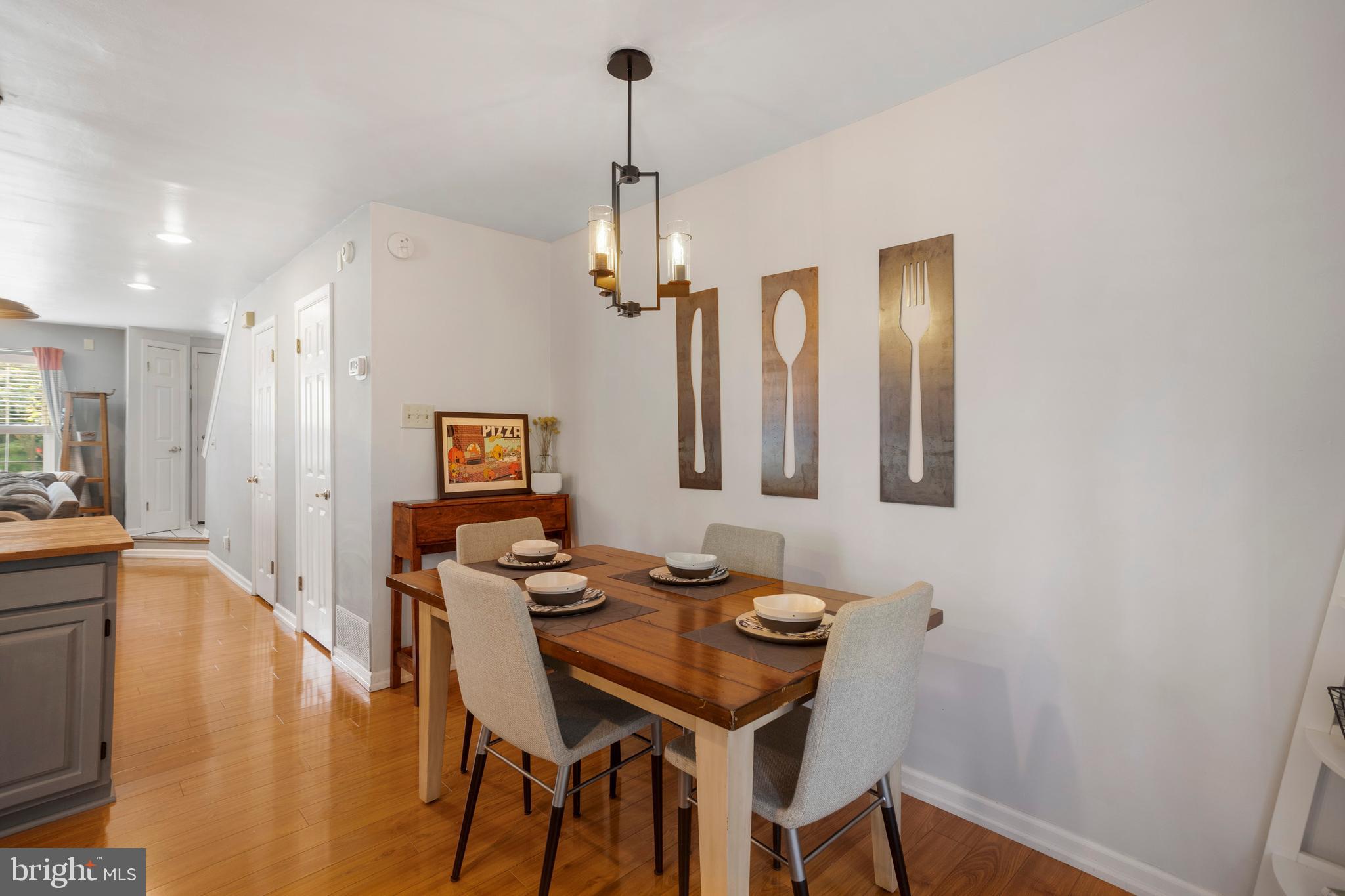 37 Rampart Drive Chesterbrook, PA 19087 - Photo 16 of 36 Dining Area with newer Chandelier