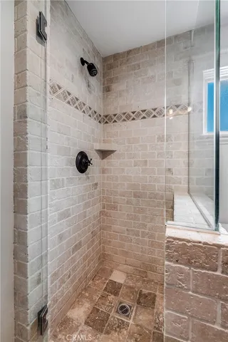 a view of an ocean and beach