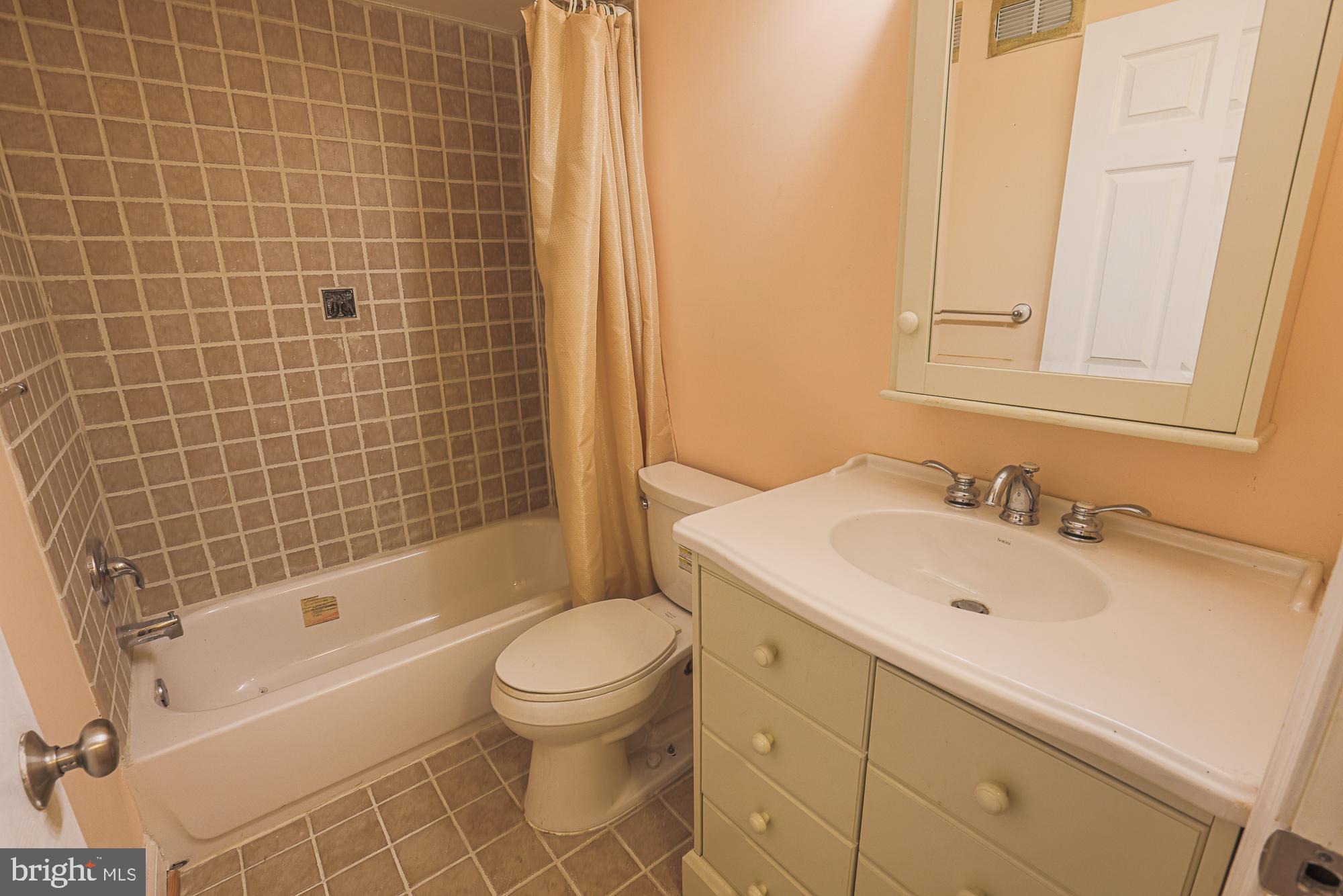 1447 William Street Baltimore, MD 21230 - Photo 49 of 72 a bathroom with a sink a toilet and shower