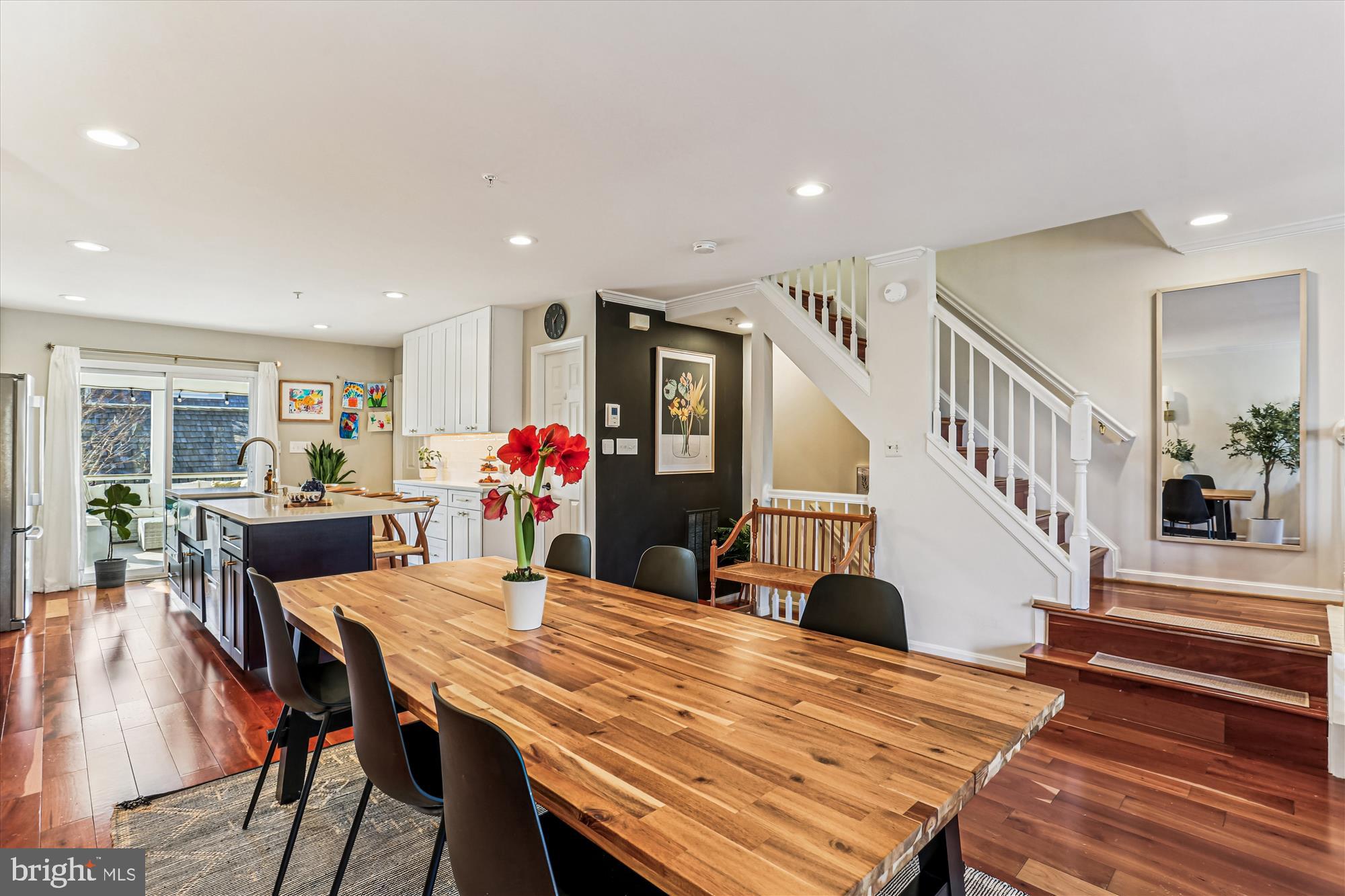 730 Kent Oaks Way Gaithersburg, MD 20878 - Photo 9 of 65 a view of a dining room with furniture window and wooden floor