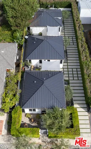 a view of a wooden deck