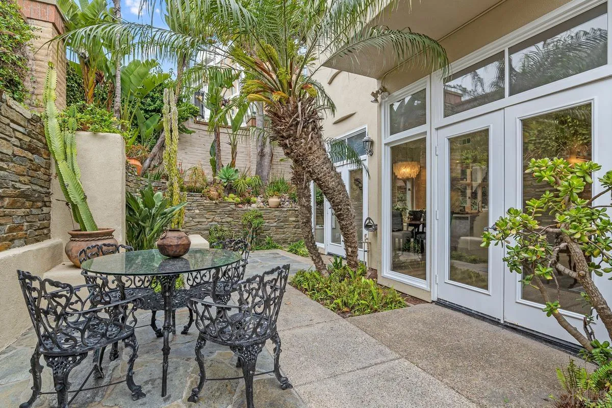 9605 Claiborne Square La Jolla, CA 92037 - Photo 16 of 34 a view of outdoor space yard and patio