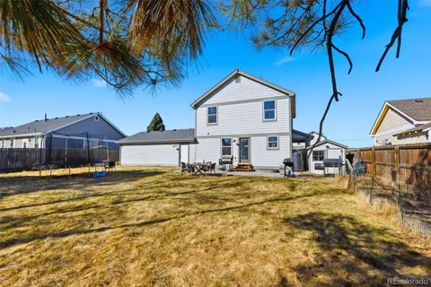 a view of a house with a patio