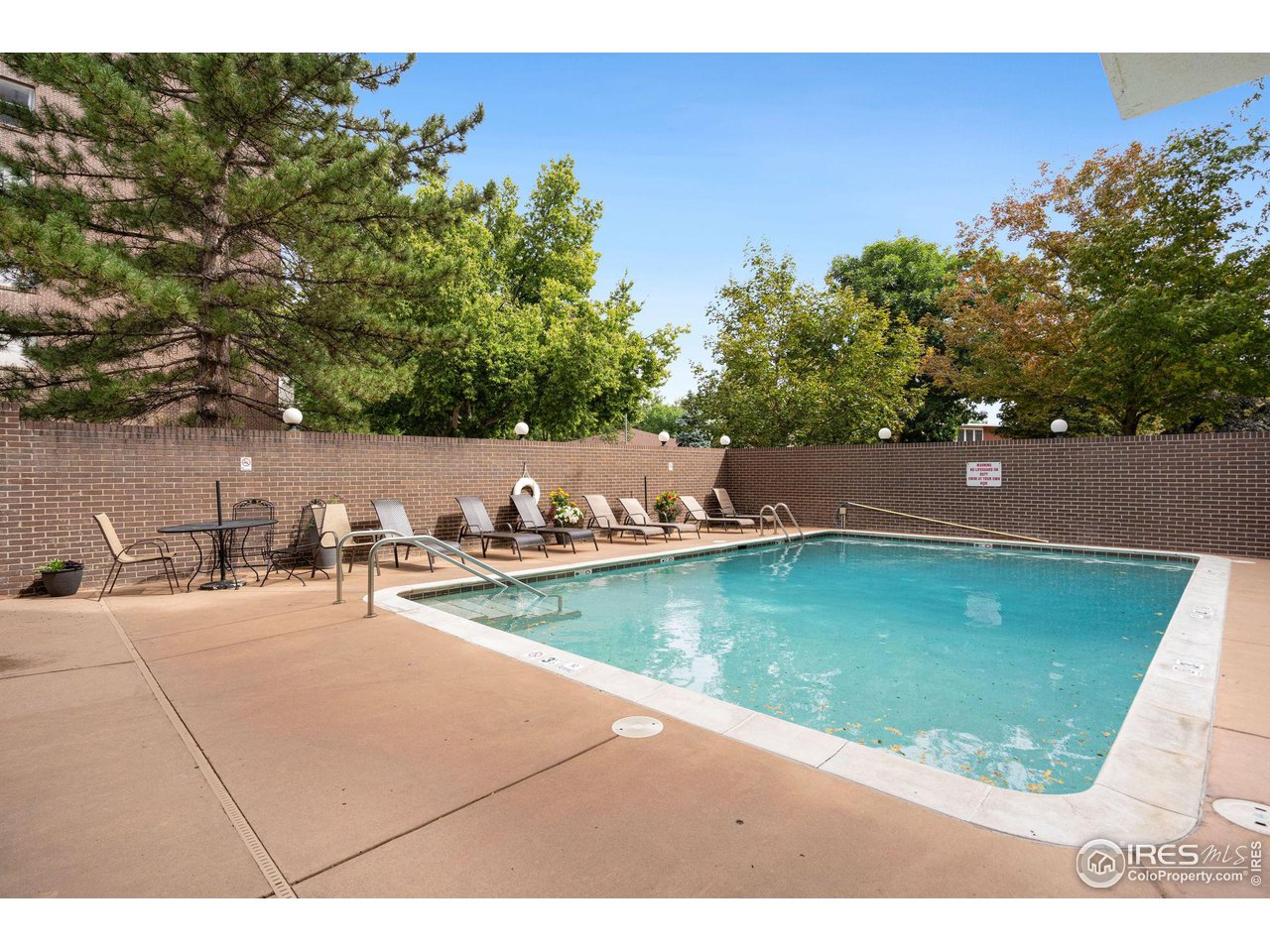 415 South Howes Street, Unit 910 Fort Collins, CO 80521 - Photo 23 of 28 swimming view with a outdoor space