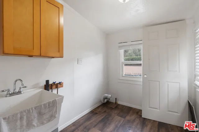 a room with storage and utility